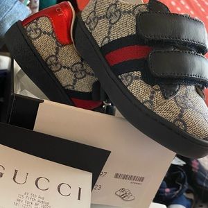 Toddlers Gucci Sneaker Size 23